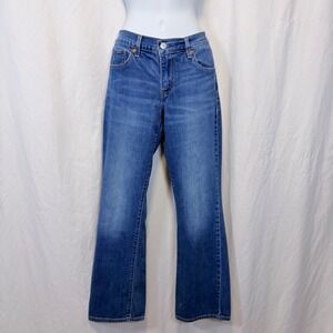 Levi's 415 Relaxed Bootcut Women 26 Blue Excellent Mid Rise Denim Jeans